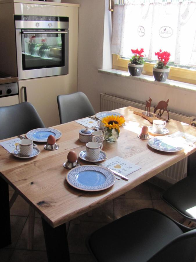 #7 Ferienhaus Mit Schlossblick Trunkelsberg Fuer Max 6 Personen,Kueche Komplett Eingerichtet, 2 Baeder 3 Schlafzimmer Top-Ausstattung מראה חיצוני תמונה